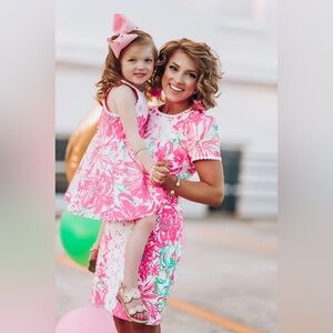 Lilly Pulitzer Kinley Koala Me Lace Sleeveless Mini Dress